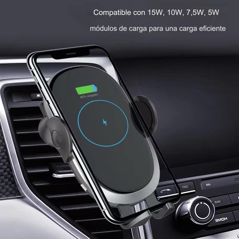 Soporte de celular para auto con carga magnética - Imagen 3
