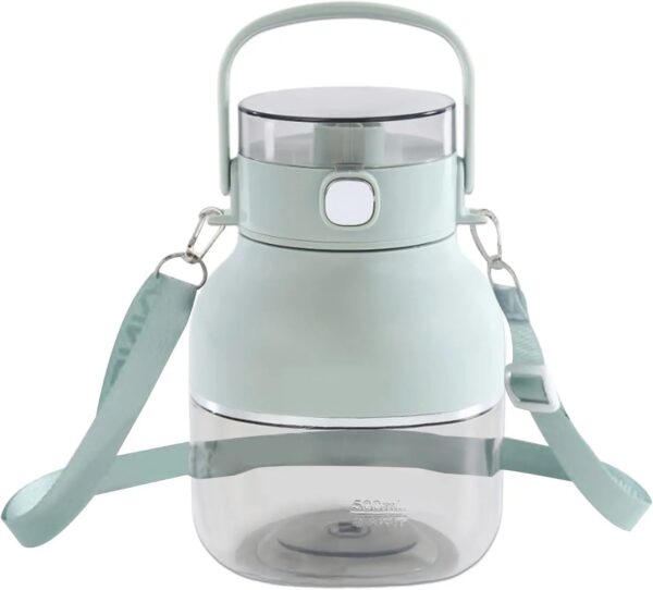Licuadora Portátil 500ml Recargable Verde