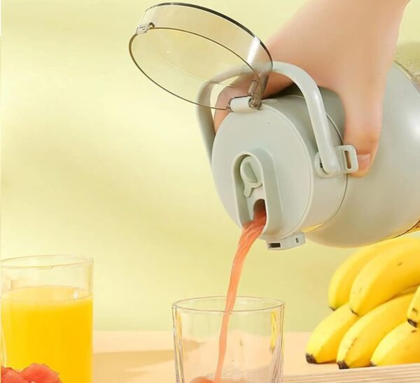 Licuadora Portátil 500ml Recargable Verde - Imagen 6