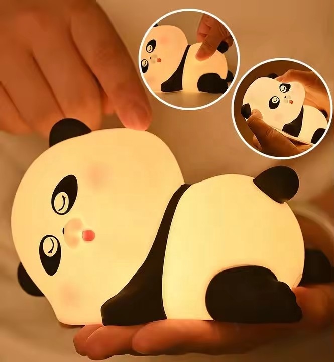 Huhu Panda - Lámpara Luz Nocturna Recargable - Imagen 4
