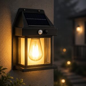 Lámpara solar - Sensor de movimiento