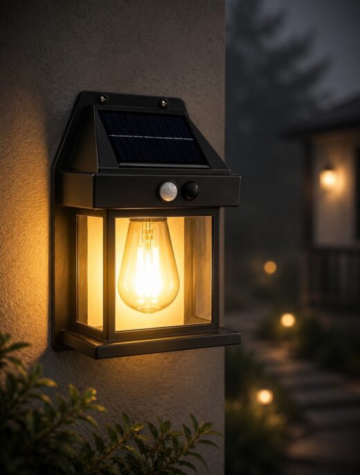 Lámpara solar - Sensor de movimiento
