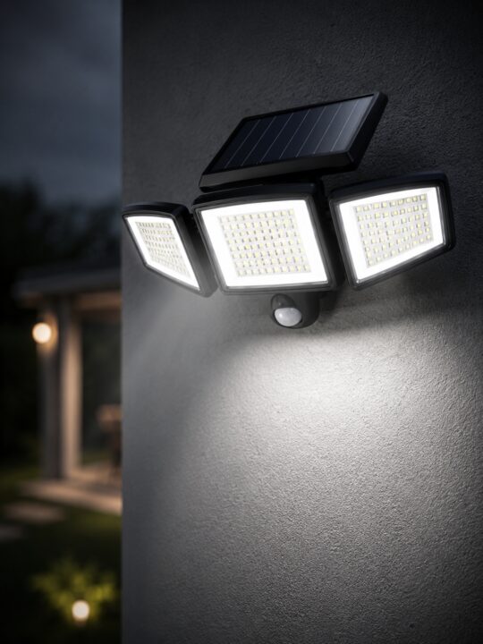 Led solar 208leds - Sensor de movimiento