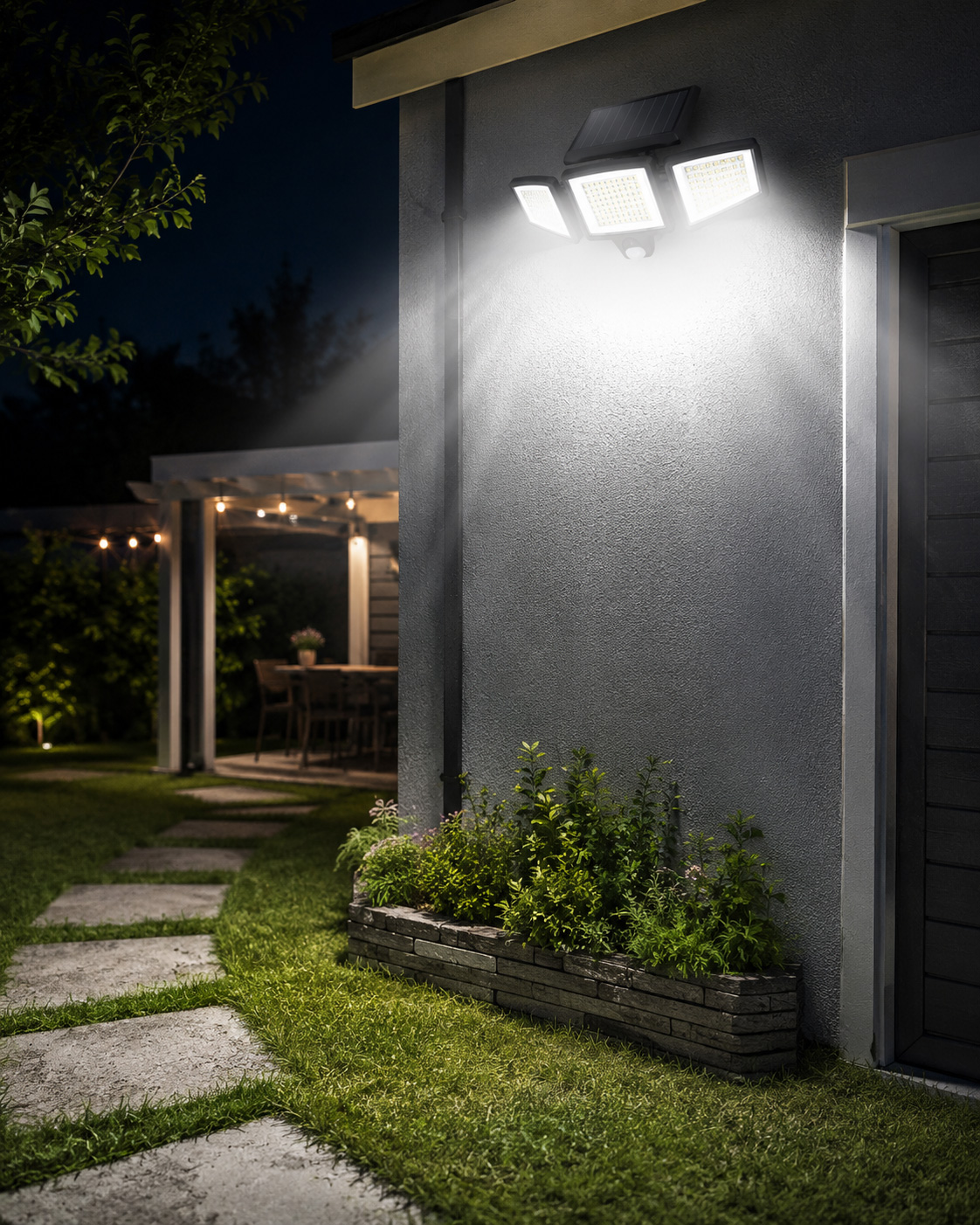 Led solar 208leds - Sensor de movimiento - Imagen 2